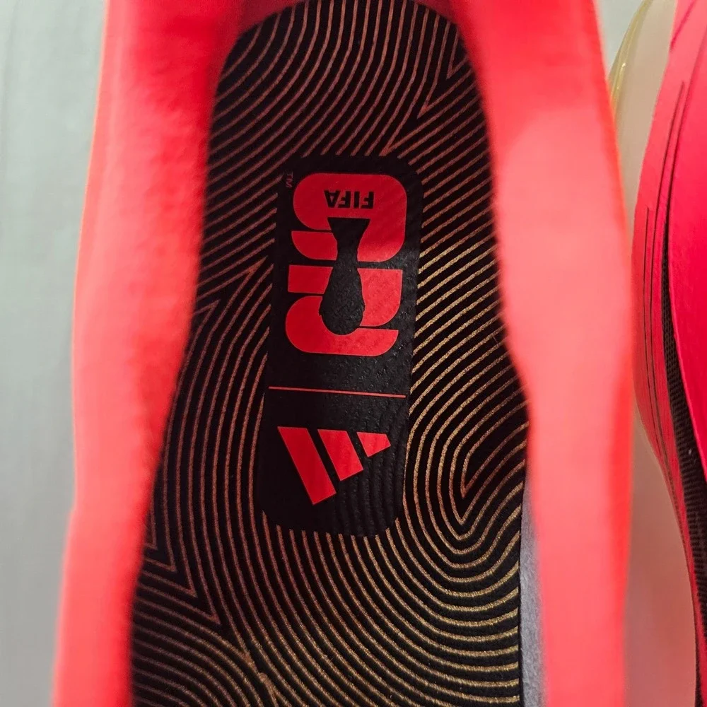 Adidas Predator Pro FT FG Soccer Cleats HQ0015 Solar Turbo Red Mens Size 13